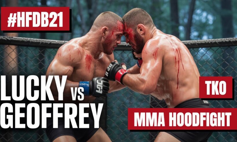 Lucky VS Geoffrey - Heftige MMA Hoodfight