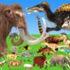 Prehistoric Mammoth Elephant vs Spinosaurs Dinosaurs Wild Animals Epic Battle Animal Revolt Battle