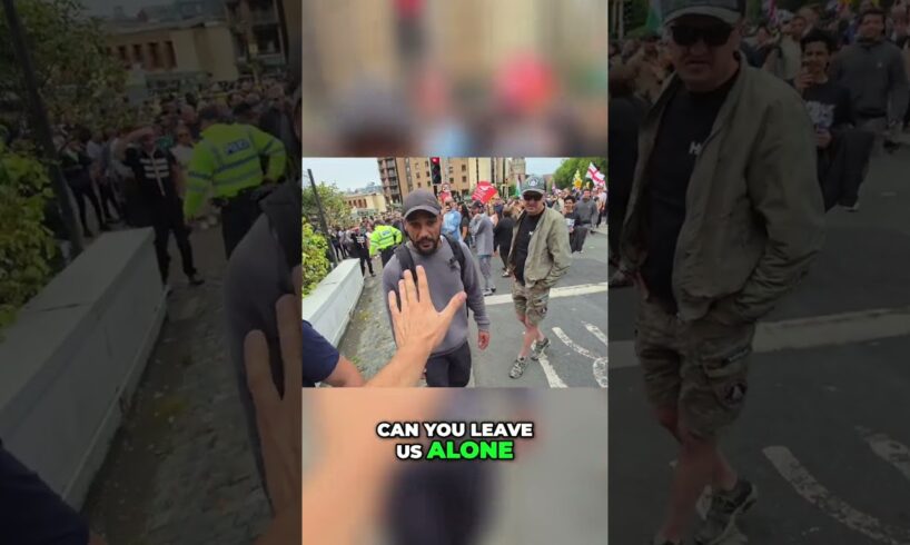 Street Fight in Liverpool: Bodyguard, Barricade, and Chaos! #shorts