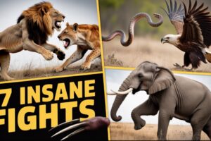 Top 17 INCREDIBLE Wild Animal Fights That Will Leave You Speechless