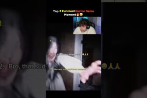 Top 3 Funniest Horror Game Monent (Bro that fr3ak made my soul left my body😭) #shorts #horrorgames