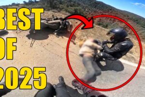 Ultimate Motorcycle Crashes, Road Rage & Close Calls | MEGA Compilation Part 8