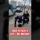 Unhinged Homeless Woman Tries to Fight the Cop... Big Mistake #shorts