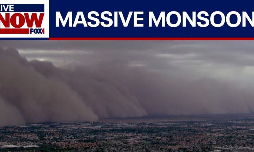 WATCH: Dangerous dust storm rolls through Phoenix, AZ