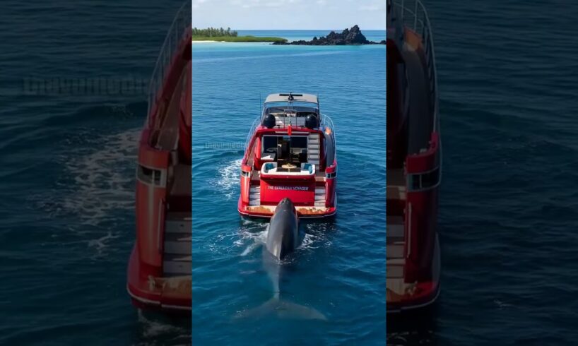 Whale Saves Yacht Crew From Deadly Accident! #rescue #animals #Wildlife
