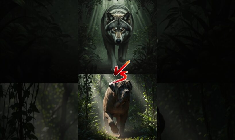 Wolf vs Dangerous Dogs fights #animals #wildlife #top #lion #wildlifeentertainment #bigcat