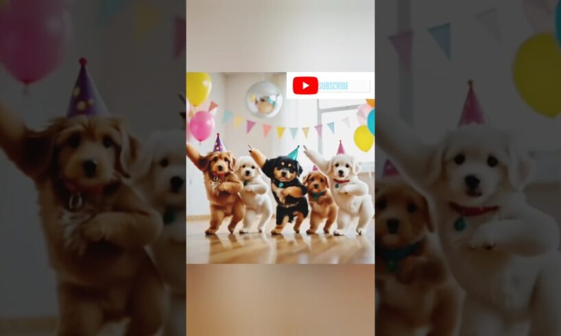 cute puppies crazy dance | #funnyvideo #cutepuppy #viralshorts #shorts #trending