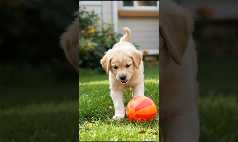 puppy playing funny video #puppy #cute #pets #funny #dog #animals #viral #shorts