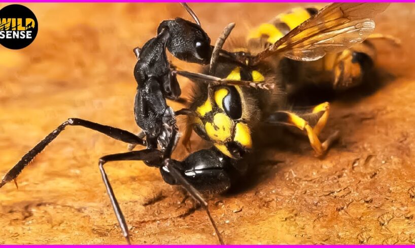 15 DEADLIEST Moments of Battles Between Ants and Flying Insects | Animal Fights