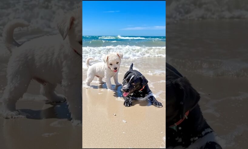 Cute Puppies Funny Playing Video #puppy #cute #dog #pets #funny #viral #shorts