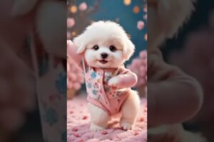 Cute Puppies Crazy Dance 💃 🤩| #funnyvideo #cutepuppy #dogshorts #funnyanimals #viraldance #cute #118