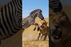 3 Animal fights that made predators think twice, but .. #shorts