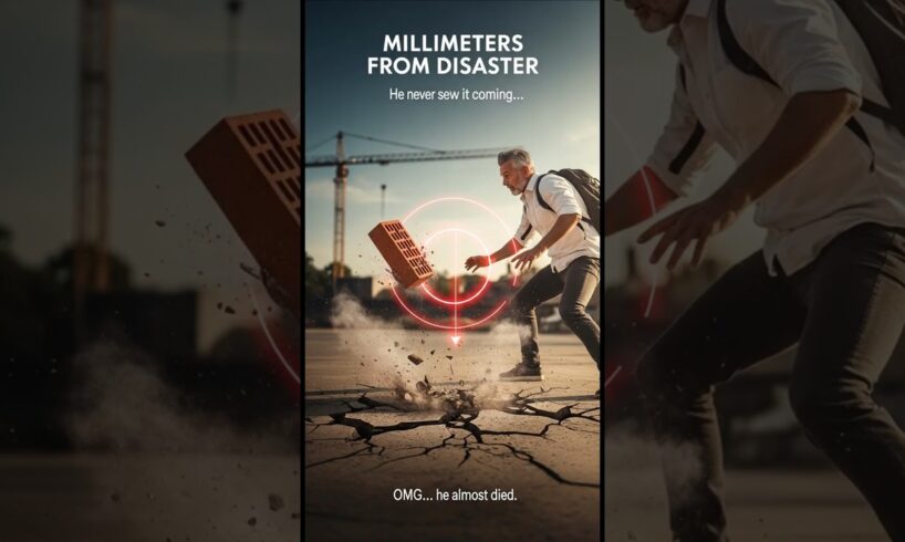 A Split Second Between Life and Death | CCTV Footage #CCTVRewind #CaughtOnCCTV #viral