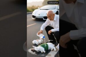 Anima Rescue| A man saves a animal || Please save the bunny #rescue #animalfriendship #cute #animals