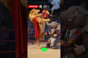 Animal Fighting Championship - PART 2 Gets CRAZY! 🦁🐘 #cartoon #animalstories