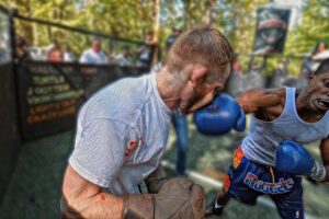 Bloodiest fight In Scrapyard History! I got Splattered!