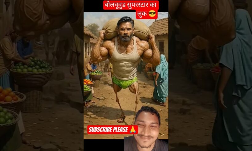 Bollywood Superstar New Look is Awesome 😎#shorts#comedy. SUBSCRIBE PLEASE 🙏👈😎