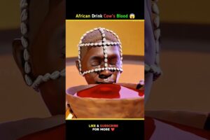 Curious About African Tribes' Secret Tradition? 😱 #facts #shorts  #trending