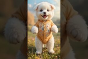 Cute Puppies Crazy Dance 💃 🤩| #funnyvideo #cutepuppy #dogshorts #funnyanimals #viraldance #cute #109