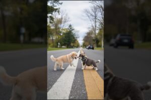 Cute Puppies Playing Video #puppy #cute #pets #funny #dog #viral #shorts