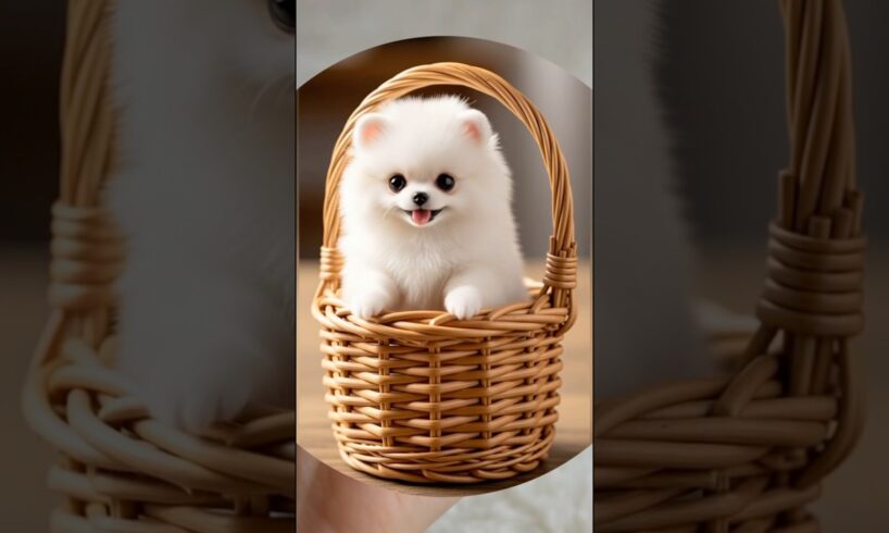Cute Puppies! #dogshorts #pomeranian #adorably #pets