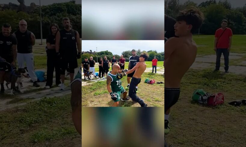 DRUNK MASTER ran into PRO BOXING!!!! #strelka #mma #fight