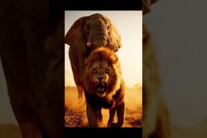 Elephant Stops Tiger Attack | Powerful Animals Rescue Mission on the Jungle Road