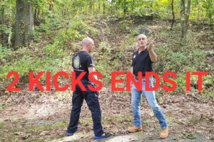 End a Street Fight with 2 Kicks