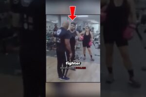 Fighter tried to TEST old boxing coach 👀