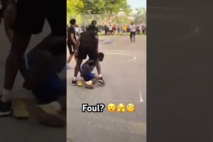 Foul aggressive almost gym fight basketball court #bjj #mma #basketball #gymfight #fight #argument