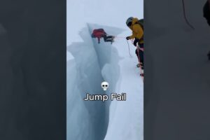 Glacier Jump | Near Death Moment
