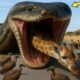 Heroic Rescue Team Saves Innocent Mother Giraffe from Giant Python Attack🐍
