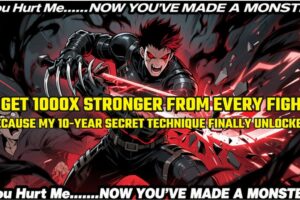 I Get 1000x STRONGER From Every Fight Because My 10-Year Secret Technique Finally Unlocked！
