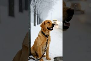 Kind-Hearted Man Rescues Golden Retriever #animalrescue #dog #goldenretriever