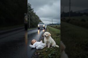 Kind Old Man Rescues Baby and Puppy #rescue #dog #baby #puppy