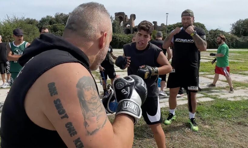 MAFIA BOSS vs Baby Gang! Street fights in Caserta