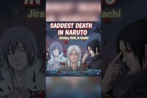 Naruto characters endings that Broke every fans💔...(Jiraiya, Neji and Itachi)#shorts