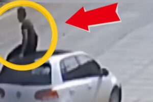 Near-death car crash scenes: Those humans favored by Lady Luck!