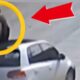Near-death car crash scenes: Those humans favored by Lady Luck!