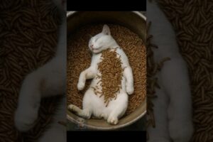 🐱🪱🐒🖤🌊“Ocean Rescue: Orca, Baby Monkey & Kitten Save Cat from the Mealworm Witch!” 🐱🪱🐒🖤🌊