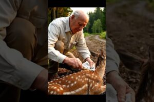 Old man rescues his son  #animalneighbors #wildlife #wildliferescue #animals #rescue #rescueanimals