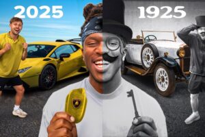 SIDEMEN ROAD TRIP BUT EVERY HOUR THE CAR GETS OLDER