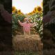 Sunflower Stage Dance! 🌻🐶 Cutest Puppy on a Hay Bale | Funny Farm #Shorts