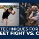 Techniques best kept for a STREET Fight VS the Cage