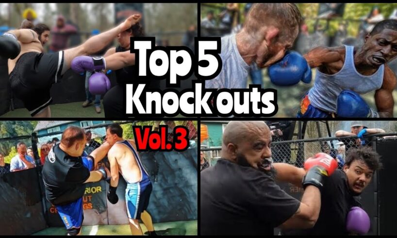 Top 5 KO's | Streetbeefs Scrapyard Vol. 3