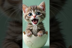 Two cute animals #cartoon #story #ai #dog #cat #duck #tiger #animals #kitty #pets