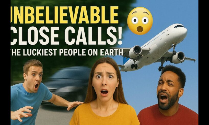 Unbelievable Close Calls! 😱 | The Luckiest People on Earth