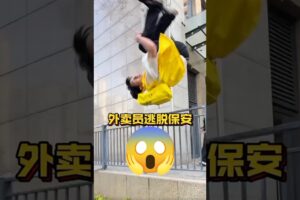 Unbelievable Parkour Save 😱 | He Cheated Death! #Parkour #UnbelievableSave #youtubeshorts  #respect