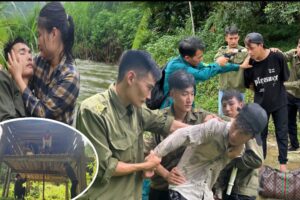 Video compilation of 100 days of police and single mother fighting cross-border crime