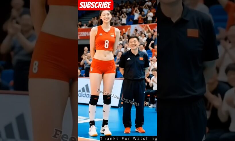 World's Tallest Female Vollyball Player😱🔥#tallgirlfriend​ #volleyball​ #tallqueen​#usa​ #athletelife